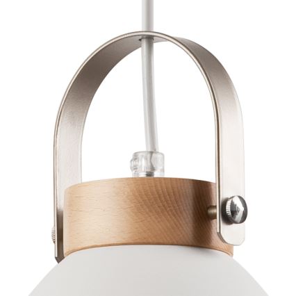 Luster na užetu DANIELLE 1xE27/60W/230V bukovina