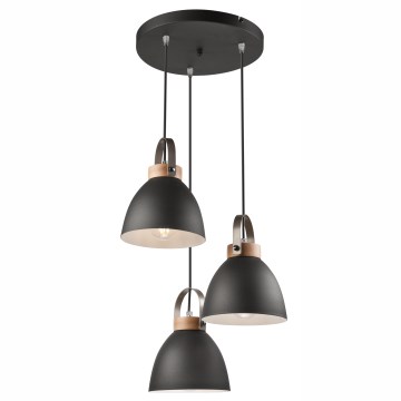 Luster na užetu DANIELLE 3xE27/60W/230V bukva