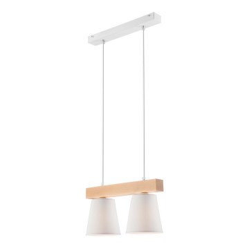 Luster na užetu ENRICO 2xE27/60W/230V