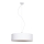 Luster na užetu GARDA 1xE27/60W/230V promjer 40 cm bijela