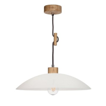Luster na užetu JONA 1xE27/60W/230V hrast
