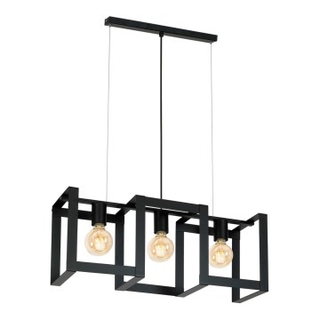 Luster na užetu KARTEL 3xE27/60W/230V