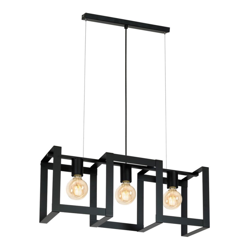 Luster na užetu KARTEL 3xE27/60W/230V