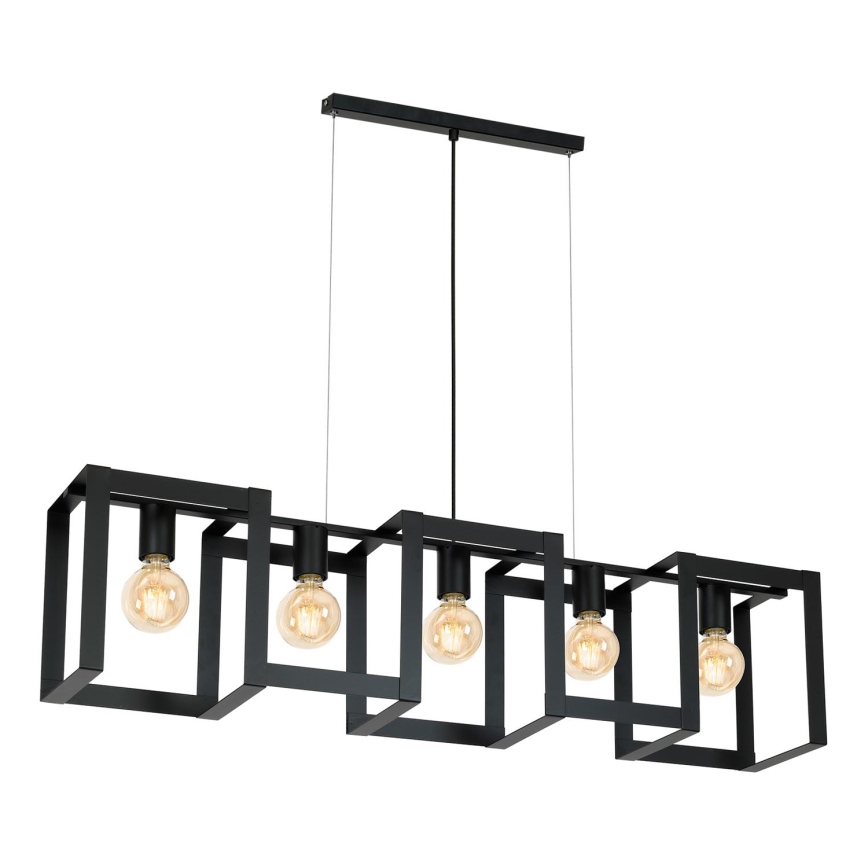 Luster na užetu KARTEL 5xE27/60W/230V