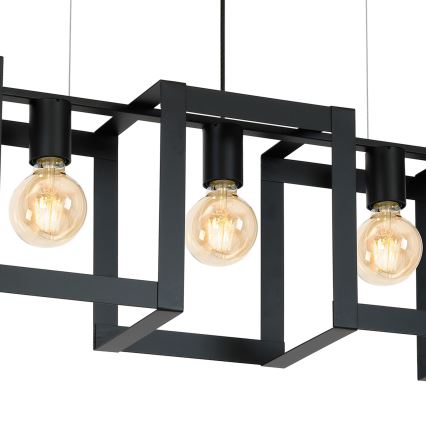 Luster na užetu KARTEL 5xE27/60W/230V