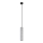 Luster na užetu LUVO 1xGU10/40W/230V beton/crna