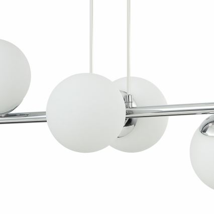 Luster na užetu MADDIE 5xE14/5W/230V sjajni krom