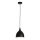 Luster na užetu NOAK 1xE27/15W/230V crna