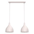 Luster na užetu NOAK CLASSIC 2xE27/15W/230V, krem boje