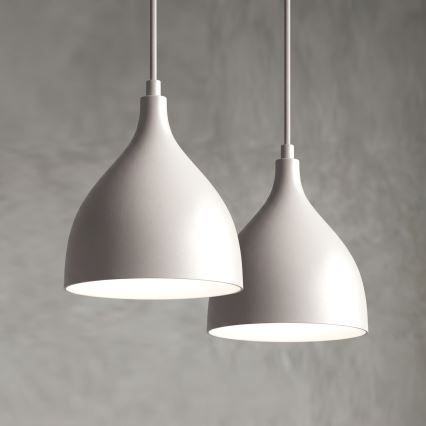 Luster na užetu NOAK CLASSIC 2xE27/15W/230V, krem boje