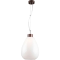 Luster na užetu PIRO 1xE27/60W/230V bukovina