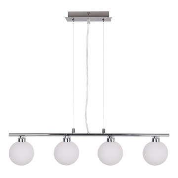 Luster na užetu RAISA 4xG9/40W/230V sjajni krom