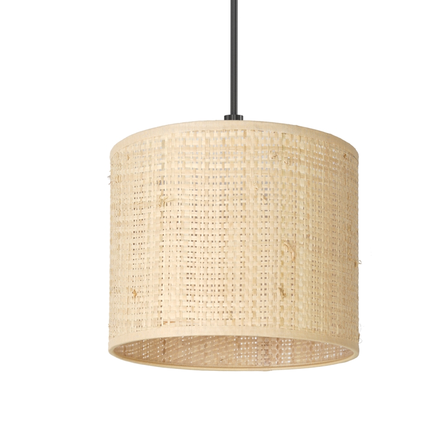 Luster na užetu RATTAN 1xE27/60W/230V promjer 18 cm ratan