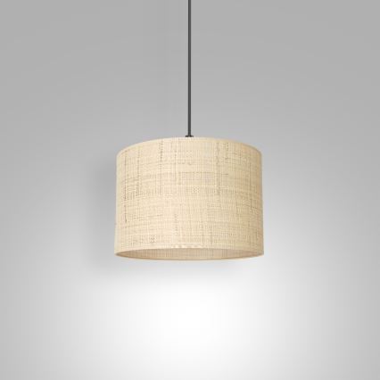 Luster na užetu RATTAN 1xE27/60W/230V promjer 25 cm ratan