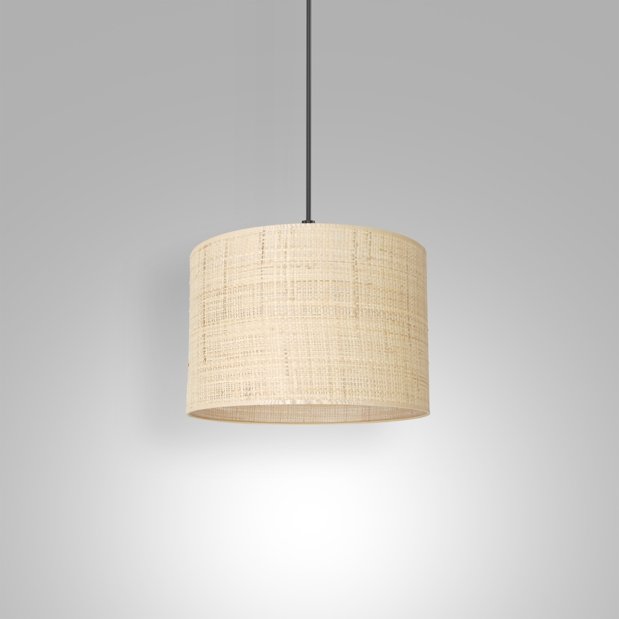 Luster na užetu RATTAN 1xE27/60W/230V promjer 25 cm ratan