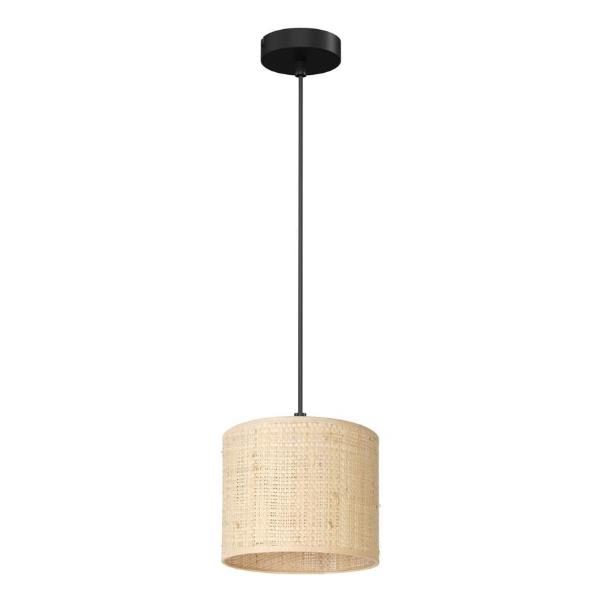 Luster na užetu RATTAN 1xE27/60W/230V promjer 18 cm ratan