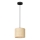 Luster na užetu RATTAN 1xE27/60W/230V promjer 18 cm ratan