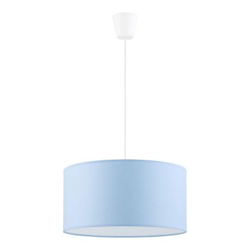 Luster na užetu RONDO KIDS 1xE27/15W/230V plava