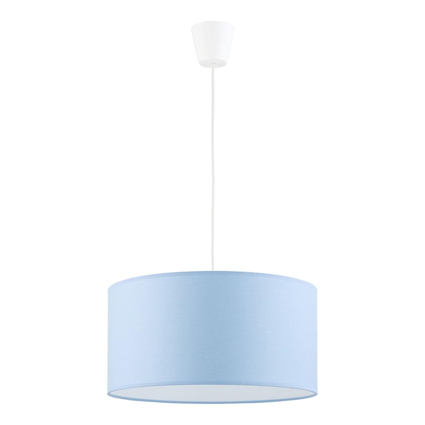 Luster na užetu RONDO KIDS 1xE27/15W/230V plava