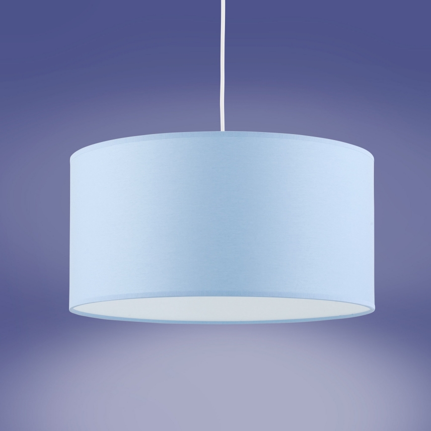 Luster na užetu RONDO KIDS 1xE27/15W/230V plava