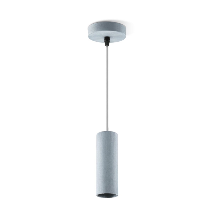 Luster na užetu SAGA 1xE27/40W/230V siva