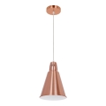 Luster na užetu SHADE 1xE27/15W/230V bakrena