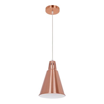 Luster na užetu SHADE 1xE27/15W/230V bakrena