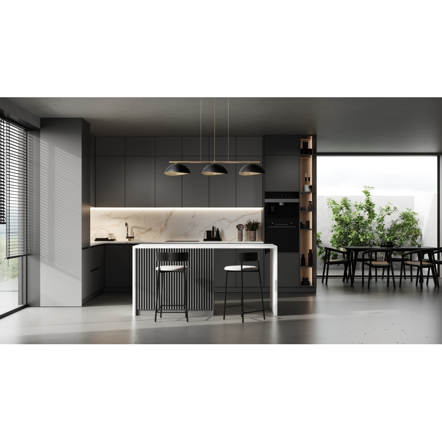 Luster na užetu SOLAR 3xE27/60W/230V zlatna