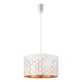 Luster na užetu ULLE 1xE27/15W/230V bijela