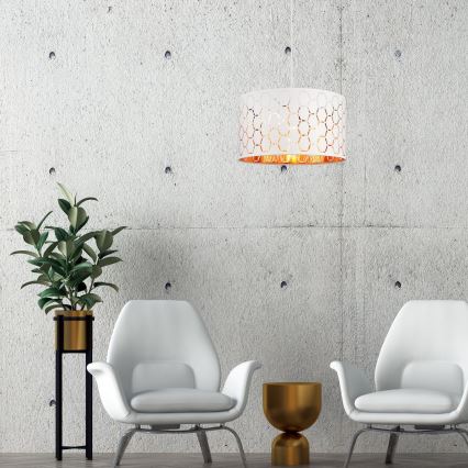 Luster na užetu ULLE 1xE27/15W/230V bijela