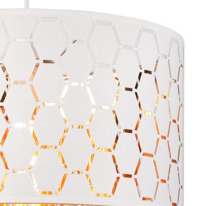 Luster na užetu ULLE 1xE27/15W/230V bijela