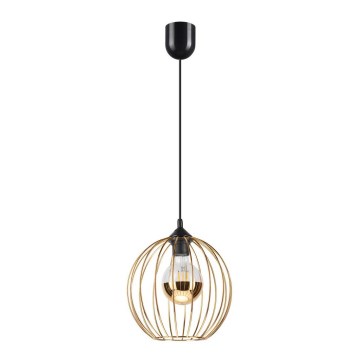 Luster na užetu ZOYA 1xE27/60W/230V zlatna