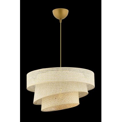 Luster na žici COUPER 1xE27/60W/230V krem