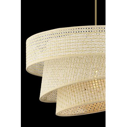 Luster na žici COUPER 1xE27/60W/230V krem