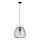Luster OVELLA na sajli 1xE27/15W/230V, promjer 36 cm, crni