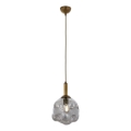 Luster s kabelom CRUMPLED 1xE27/40W/230V bronze/Dimna