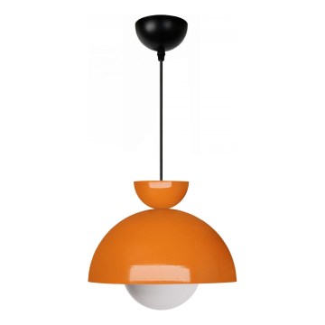 Luster s kabelom SALVA 1xE27/15W/230V narančasti
