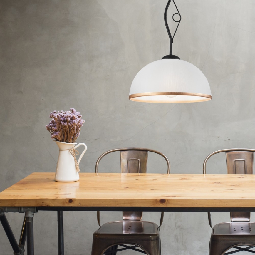 Luster sa šipkom RETRO 1xE27/60W/230V