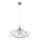 Luster SATURN 1xE27/15W/230V siva