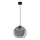 Luster viseći BRIN 1xG9/15W/230V dimljena crna