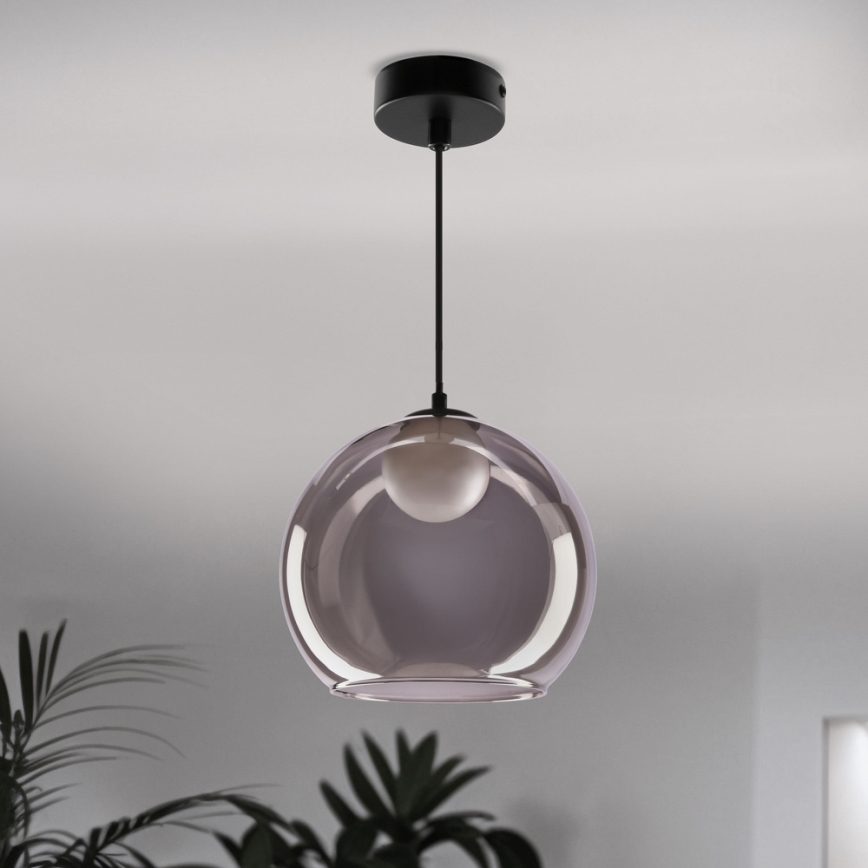 Luster viseći BRIN 1xG9/15W/230V dimljena crna