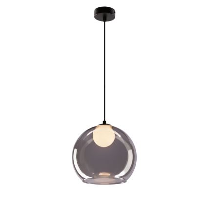 Luster viseći BRIN 1xG9/15W/230V dimljena crna
