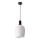 Luster viseći WOLKEN 1xE27/40W/230V bijela/crna