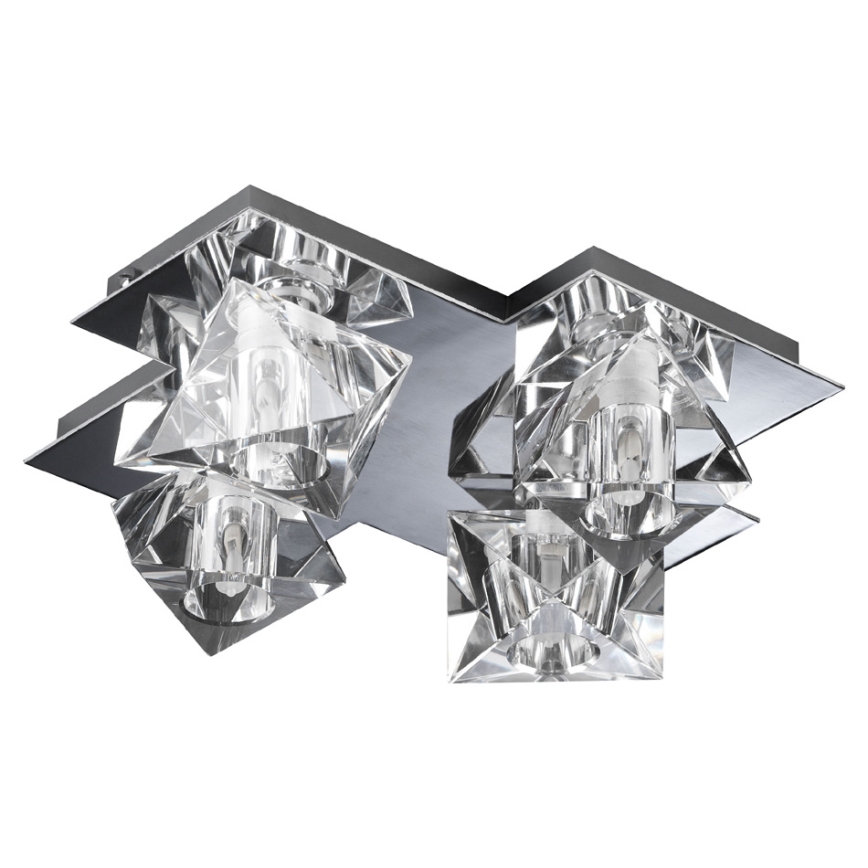 Luxera 1545 - Zamjensko staklo za luster, stolnu lampu, stropnu svjetiljku i zidnu svjetiljku BAIKO G9