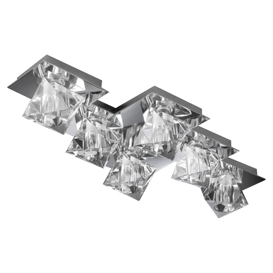 Luxera 1545 - Zamjensko staklo za luster, stolnu lampu, stropnu svjetiljku i zidnu svjetiljku BAIKO G9