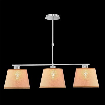 LUXERA 18066 - Luster COMBO 3xE27/60W bež