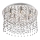 LUXERA 32320 - Kristalna stropna svjetiljka RAIN 9xG9/28W/230V
