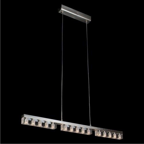 Luxera 46006 - Luster na sajli EDGAR 15xG4/10W/230V