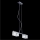Luxera 46017 - Luster na sajli VAMP 4xG9/40W/230V
