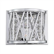 Luxera 46063 - Kristalna zidna svjetiljka STIXX 1xG9/33W/230V